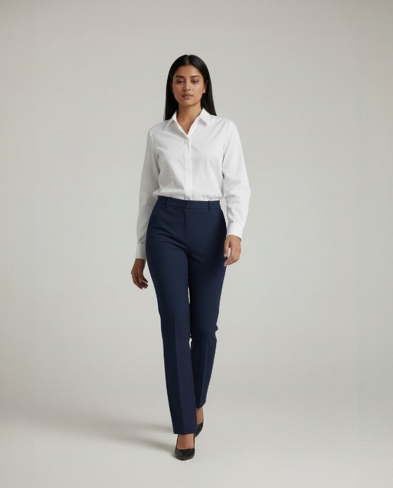 Navy Blue Formal Pant